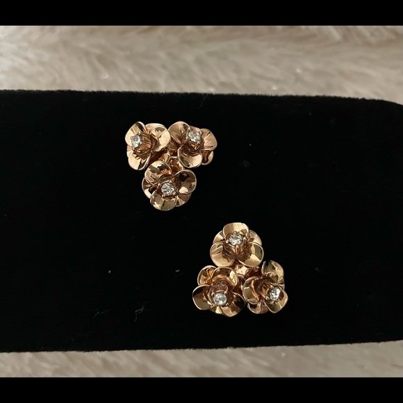 Kate Spade flower earrings, NWT - Picture 4 of 9